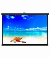 Map Type Projector Screen 6x8 feet