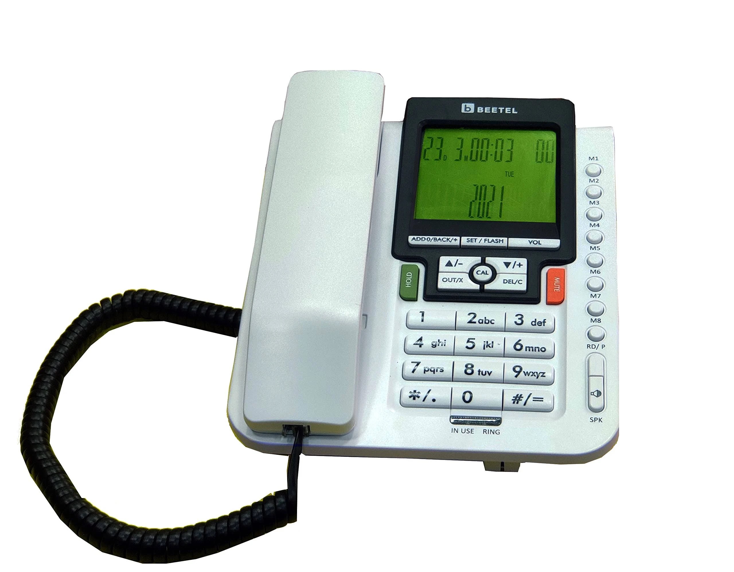 BEETEL M71N WHITE TELEPHONE