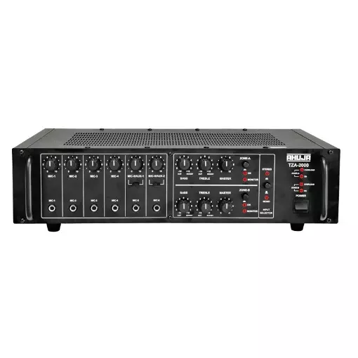 Ahuja 2 Zone PA Mixer Amplifier 200W TZA-2000