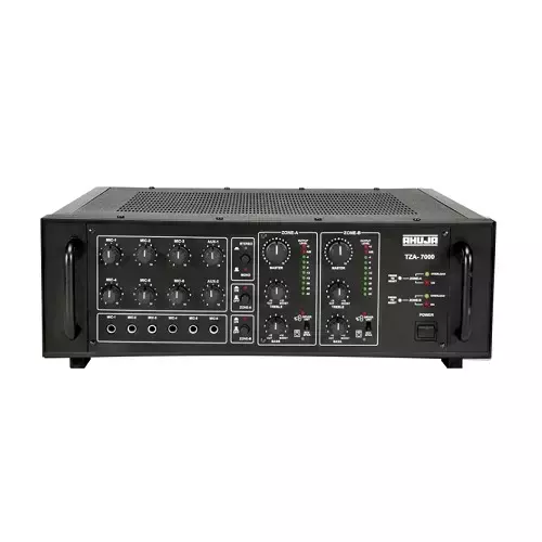 Ahuja 2 Zone PA Mixer Amplifier 700W TZA-7000