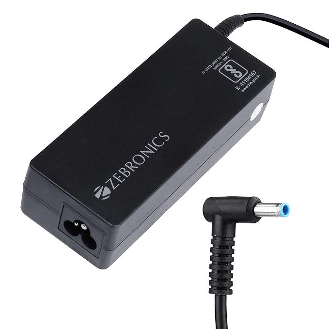 Zebronics ZEB-LA453019590H 19.5V/90W Laptop Adapter